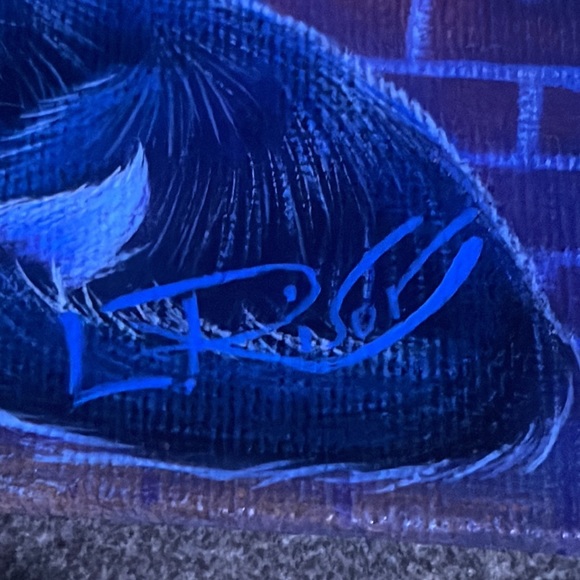 Cat Painting Cats slow dancing under the moon - Picture 5 of 5